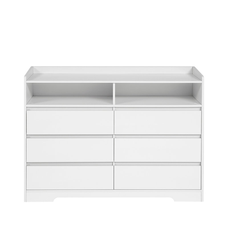 Armoire de rangement pour le buffet du salon, armoire à tiroirs, Blanc