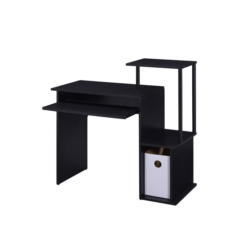 Bureau d'ordinateur Lyphre, Noir