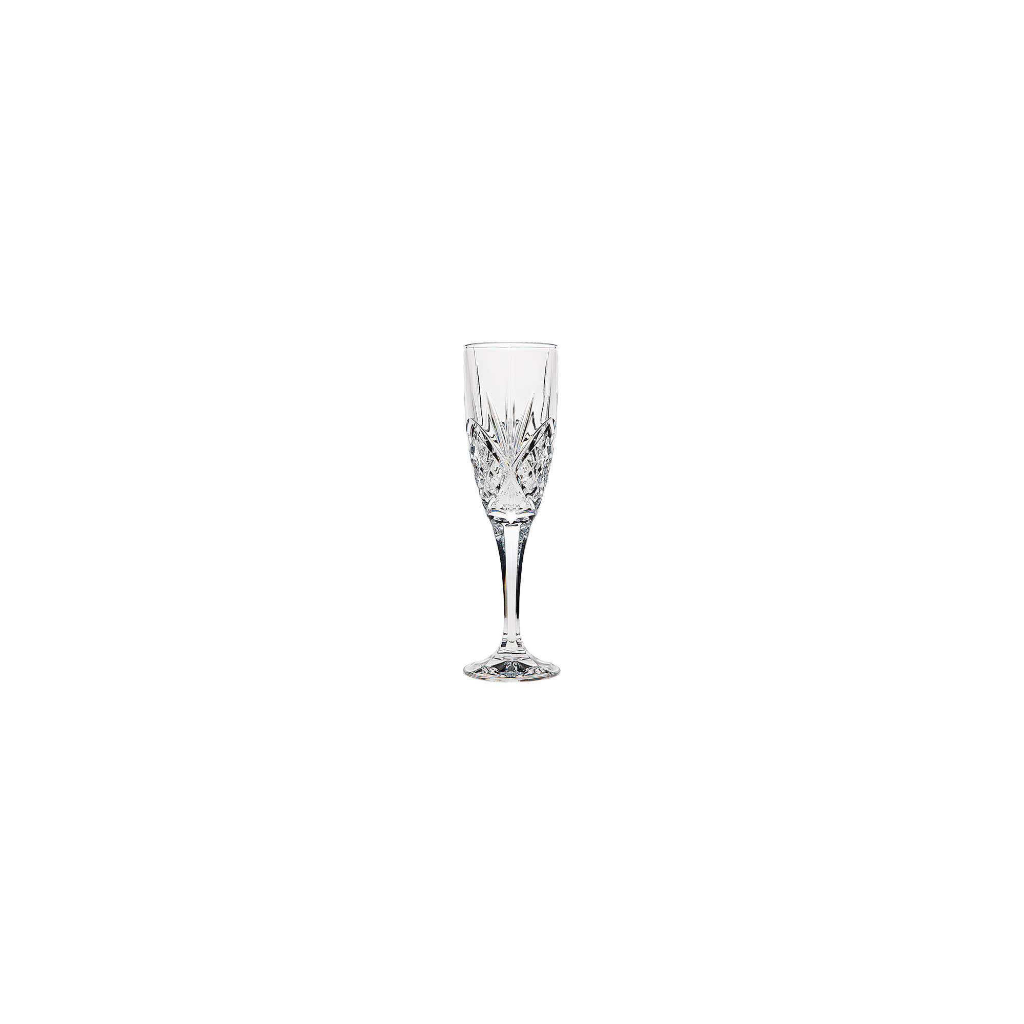 Dublin Crystal Flute Glass 6oz