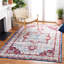 Tapis ivoire / rouge Aveon 852-1638744630