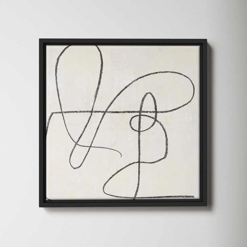 Juxtaposing, 31.5" H x 31.5" W x 2" D, Black