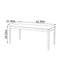 Table simple en bois massif de cerisier-1042885699