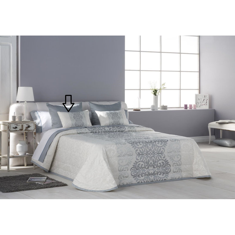 Glamour Rectangular Cushion, Pearl