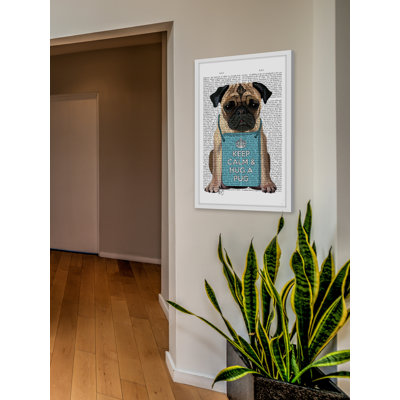 " Hug A Pug " by Marmont Hill