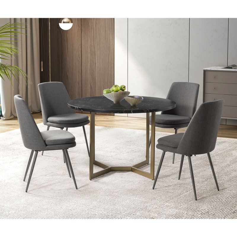 Chaise Asiel, Gris anthracite