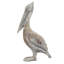 Figurine pélican en résine patinée