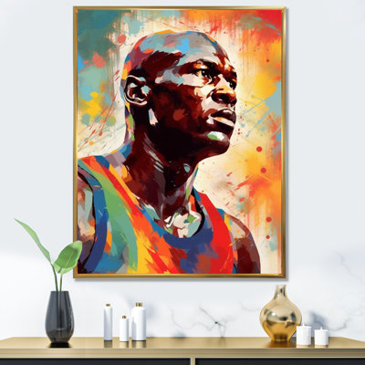 Basketball Portrait I - impressions sur toile de sport