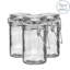 Argon Tableware - Glass Storage Jars - 70ml - Set of 3-1183073528