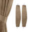 100% Velvet Blackout Curtains with Eyelets & Tie Backs-1049633251-1049633254