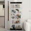 Armoire à vin en verre trempé noir Cavanagh