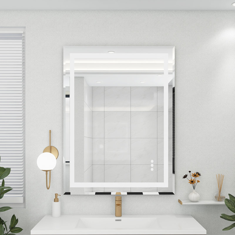 48 po X P 36 po Miroir de salle de bain mural H