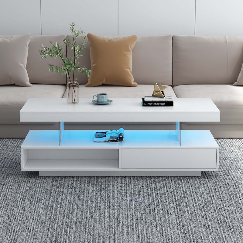 Console 51,2 po, Blanc