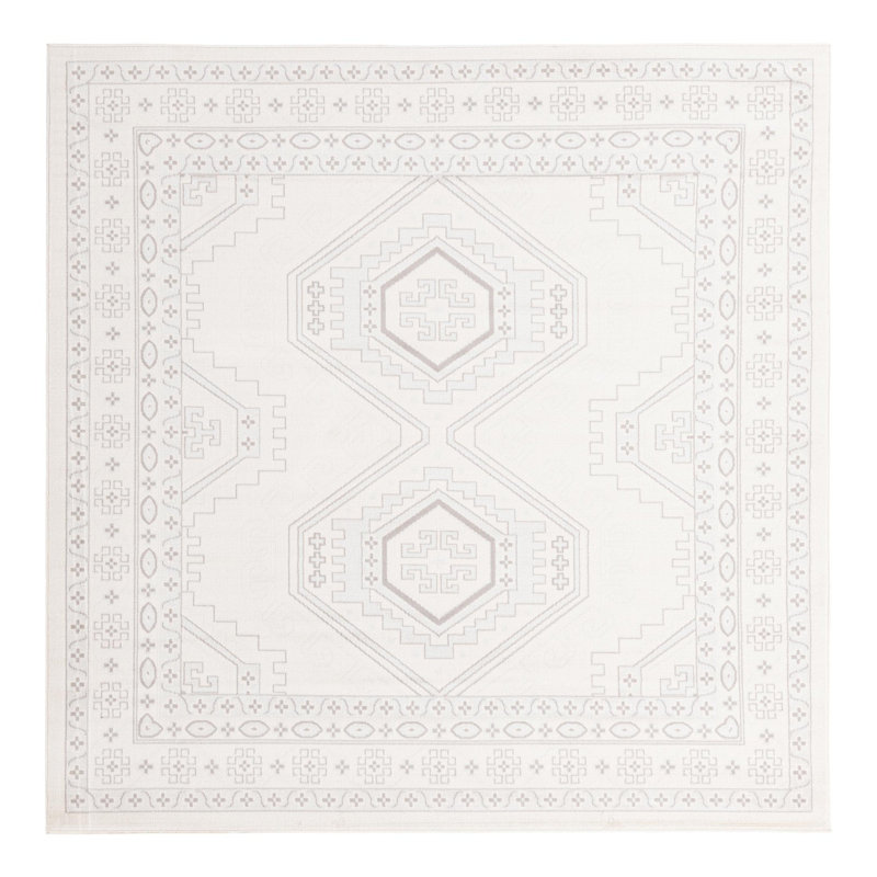 Tapis ivoire Charlotte, Carré 5 pi 3 po