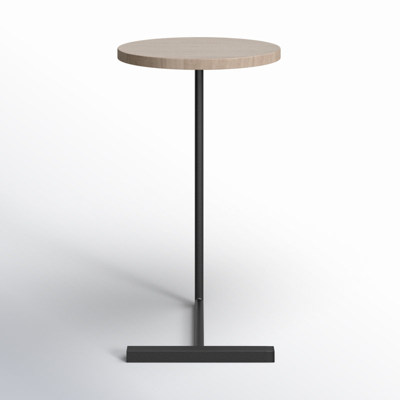 Sofitel Solid Wood Top End Table
