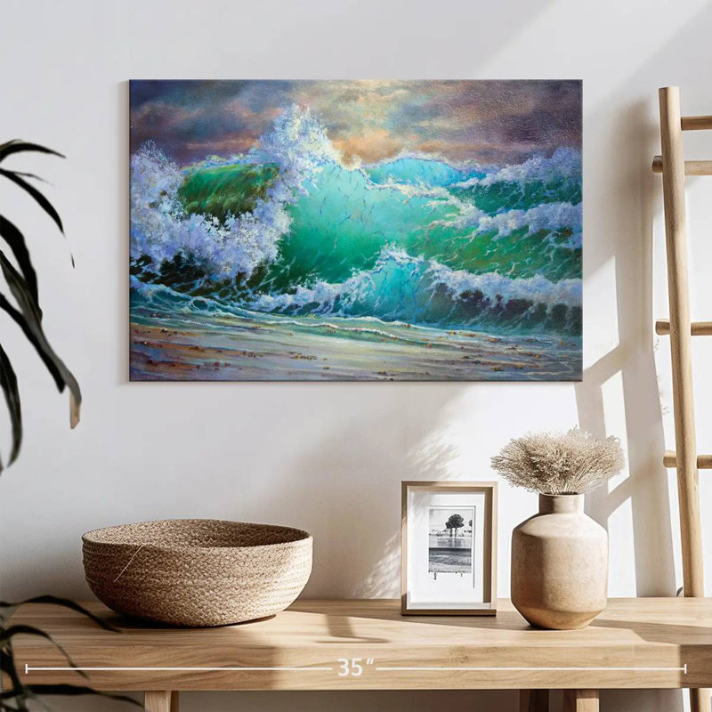 Gillard Waves, 16" H x 24" W