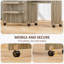 Solid Wood Writing Desk