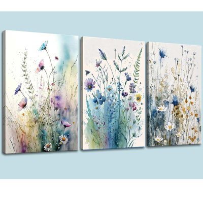 3 Piece Wrapped Canvas Print