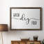 «Wash Dry Fold», art textuel sur toile-1056676992-1056677005