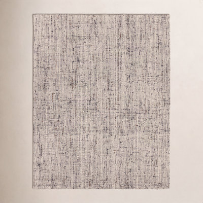 Elya Gray Hand-Woven Wool Rug