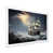 White Single Picture Framed
