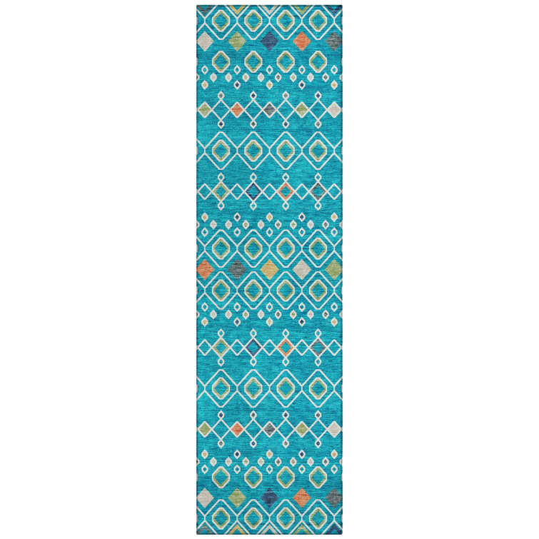 Aleighna Area Rug with Non-Slip Backing
