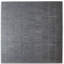 0.59 in. x 4 in. Grid Honed Marble Tile