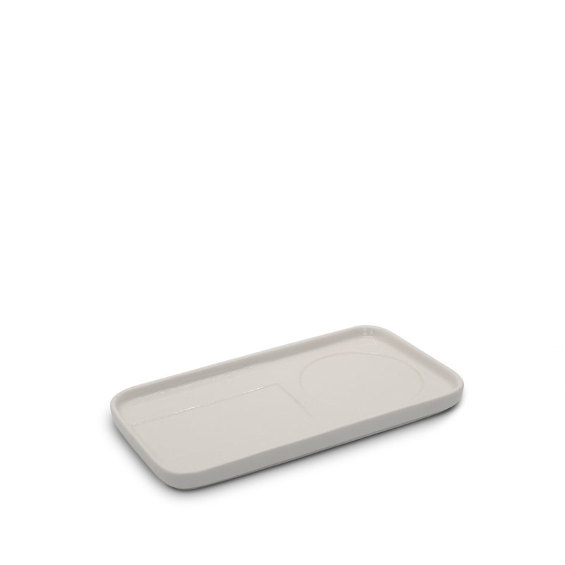 Klaywell Kitchen and Bathroom Tray Organizer, 0.75" H x  8.25" W x 4.50" D
