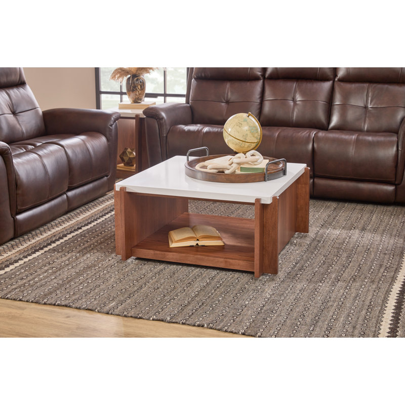 Ashland Square Coffee Table With Casters