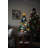 Festive Multi-Coloured LED Christmas Tree Decoration with Timer - Battery Operated