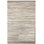 Striae Wool Area Rug in Gray