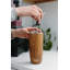 Swell Stainless Steel Tumbler with Straw - Pyrite - Triple-Layered Vacuum-Insulated Containers-399110964-311793179