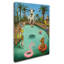 « cowabunga », reproduction sur toile tendue-33556028