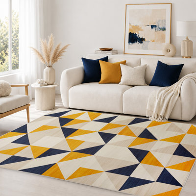 Bella Geometric and Abstract Shag