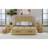 Palaiseur 2-Drawer Nightstand with USB in Natural