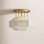 Single Light Semi Flush Mount