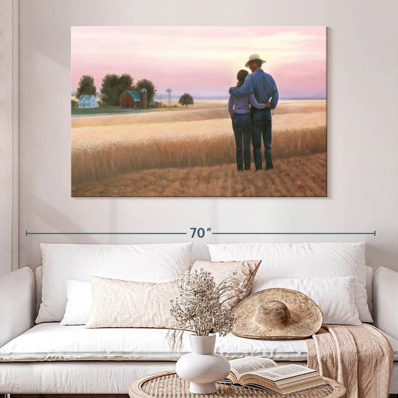 Hardie Couple Family Farm, H 34 po x l 51 po