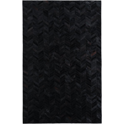Tapis noir Jed