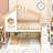 Twin-Over-Twin Bunk Bed With Roof And Staircase