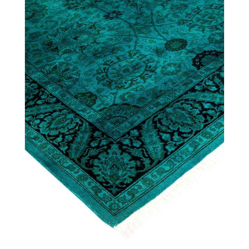 Fine Vibrance One-of-a-Kind 3' 2" X 5' 0" Hand Knotted Area Rug