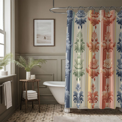 Rideau de douche Sumptous Damask - Premium