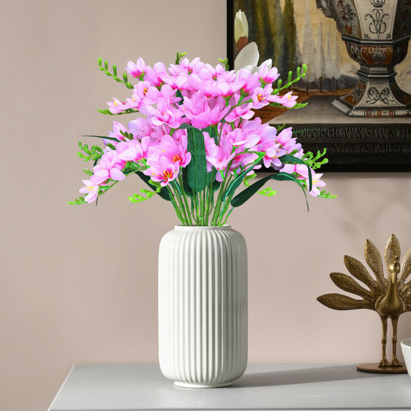 Arrangement de fleurs d'orchidées artificielles, Rose