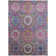 Machine Washable Indoor/Outdoor Xhevrie Pink Rug