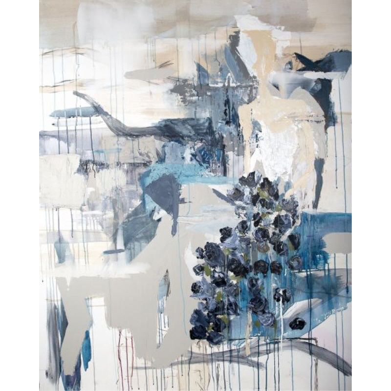 «Grace Led» par Mia Malcolm Studio - impression, H 45 po x l 36 po x P 1,5 po, Couche de verre