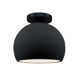 Single Light Ceramic LED Semi Flush Mount