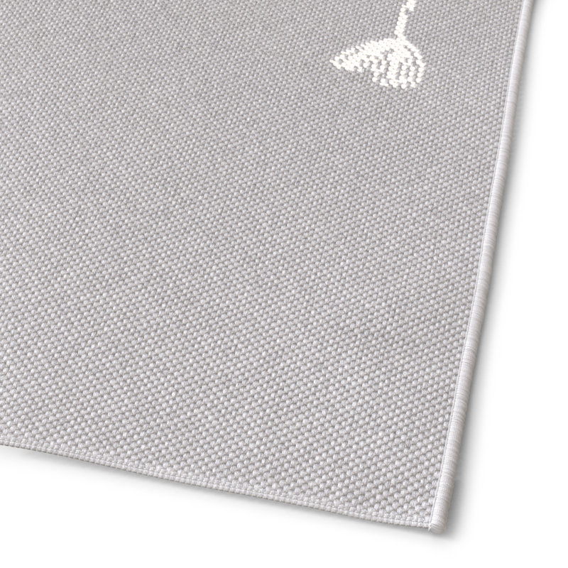 Laboy Floral Indoor / Outdoor Area Rug, Rectange 120 x 170cm
