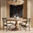 Moore Round Solid Wood Dining Table-708911001
