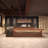 Rustic Industrial Style Front Desk in Natural Wood Colour