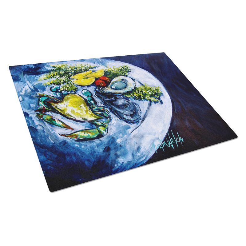 Planche à découper en verre Oyster Plate