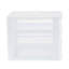 Mini bureau 3 tiroirs et rangement de bureau avec finition blanche Grace Living