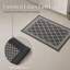 Tapis de cuisine diamant gris 20 x 32-121861232-121861231
